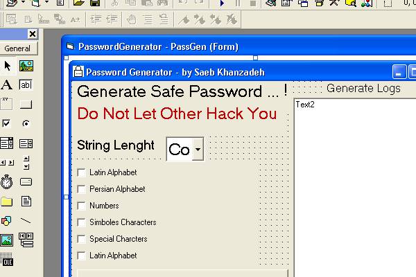 Password Generator - Saeb Khanzadeh